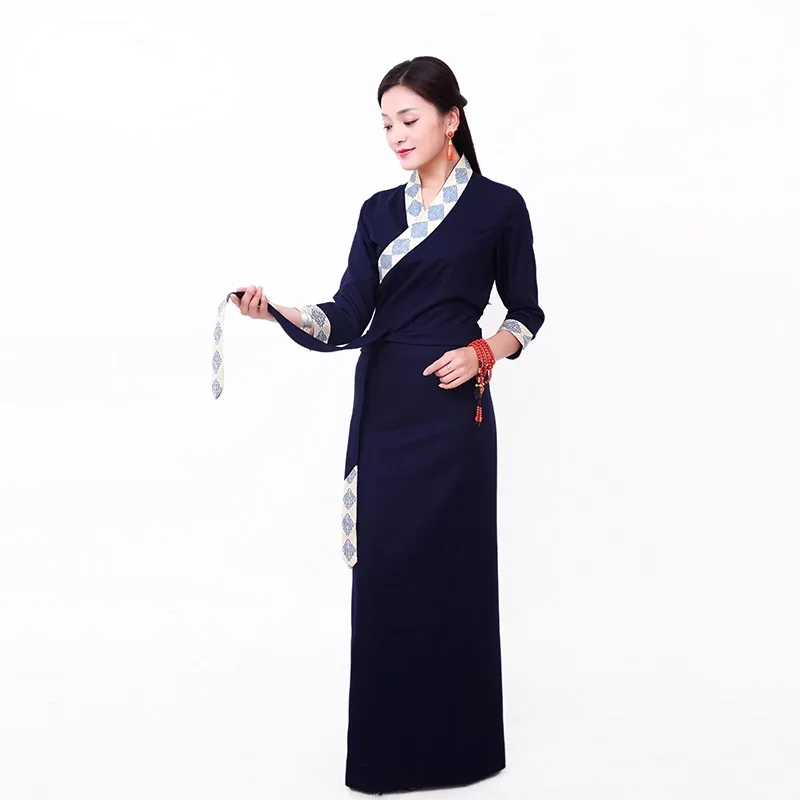 Summer Autumn Women Gown robe tibetan clothes Chinese national Minorities clothes Cangpao Tibet lifestyle Long Robe clothing
Summer Autumn Women Gown robe tibetan clothes Chinese national Minorities clothes Cangpao Tibet lifestyle Long Robe clothing