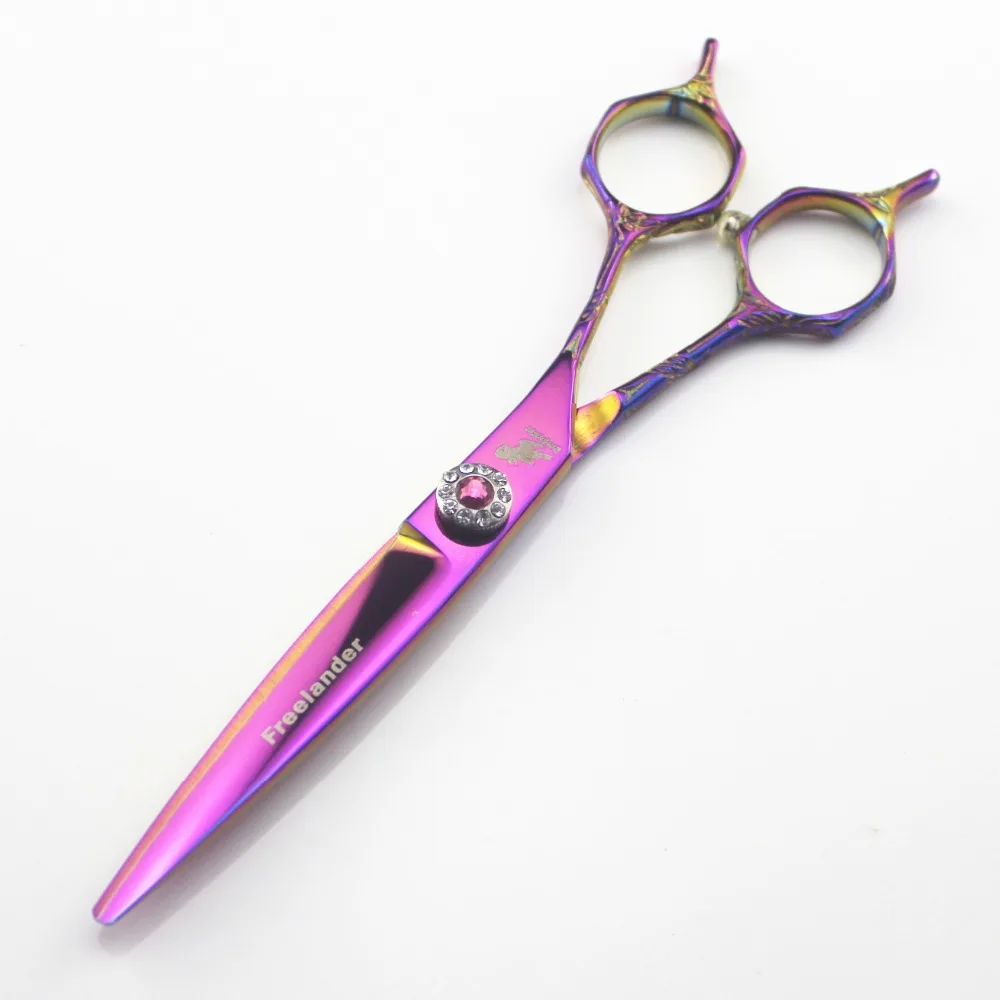 6.0 inch color Freelander double tail flower handle High-end hairdresser essential scissors Create fashion modeling scissors
6.0 inch color Freelander double tail flower handle High-end hairdresser essential scissors Create fashion modeling scissors