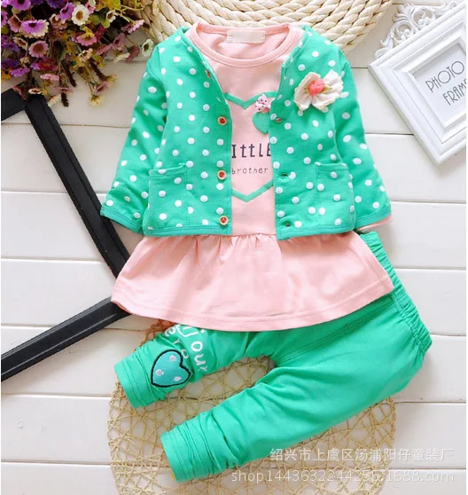 Children's Clothing Polka Dot Princess Three-piece Set 0-4 Years Old Long-sleeved Trousers Children's Clothing
Children's Clothing Polka Dot Princess Three-piece Set 0-4 Years Old Long-sleeved Trousers Children's Clothing
