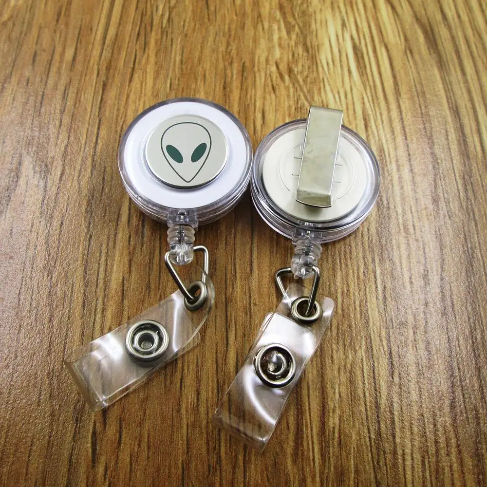 Alien ID Badge Reel for Docter Nurse Teacher Student retractable recoil id badge holder work fun
Alien ID Badge Reel for Docter Nurse Teacher Student retractable recoil id badge holder work fun