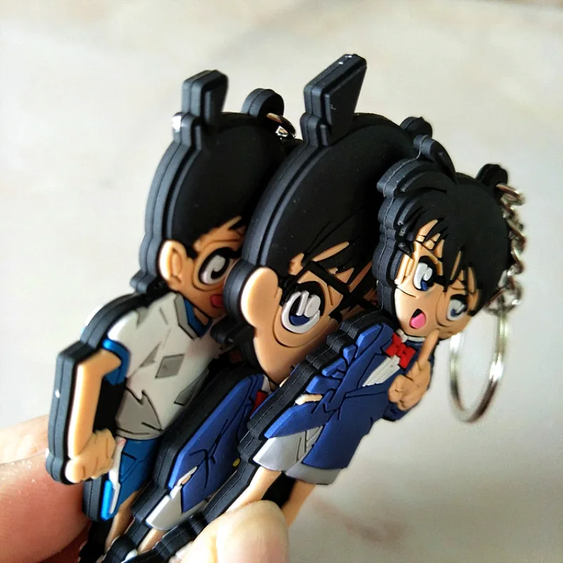 Брелок ручной работы из ПВХ брелок для ключей фигурка цепочка японского аниме