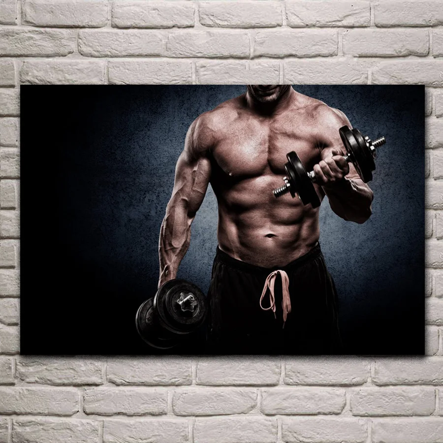 barbell gym muscle man bodybuilder power posters on the wall picture home living room decoration for bedroom SH05
barbell gym muscle man bodybuilder power posters on the wall picture home living room decoration for bedroom SH05