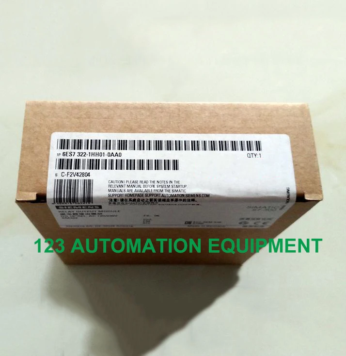 Новая оригинальная коробка 6ES7 322-1HH01-0AA0 S7-300 SM322 цифровой выходной модуль 6ES7322-1HH01-0AA0
Новая оригинальная коробка 6ES7 322-1HH01-0AA0 S7-300 SM322 цифровой выходной модуль 6ES7322-1HH01-0AA0