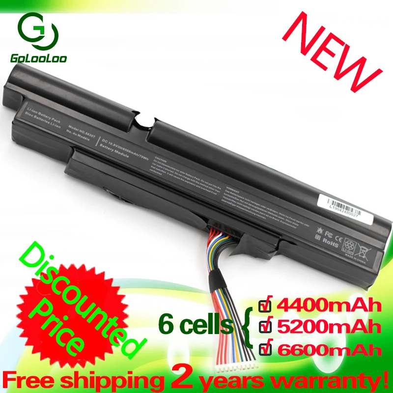 Golooloo 4400 мАч аккумулятор для ноутбука acer Aspire TimelineX 3830TG 3830T 4830 т 5830 5830TG 4830TG 3INR18/65-2 AS11A3E AS11A5E
Golooloo 4400 мАч аккумулятор для ноутбука acer Aspire TimelineX 3830TG 3830T 4830 т 5830 5830TG 4830TG 3INR18/65-2 AS11A3E AS11A5E