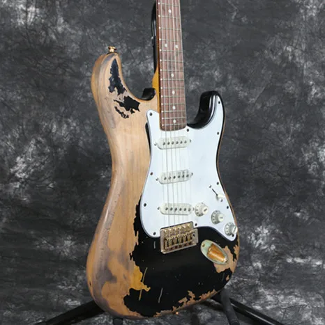 Free shipping high quality Handmade Relic Electric Guitar SR-017 Hardware Alder Body Tremolo Bridge
Free shipping high quality Handmade Relic Electric Guitar SR-017 Hardware Alder Body Tremolo Bridge