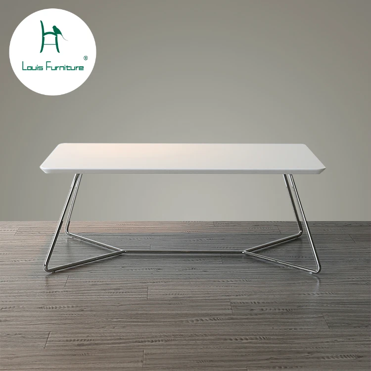 Louis Fashion Conference Tables Minimalism and Creativity Nordic Living Room Office White Rectangular Tea
Louis Fashion Conference Tables Minimalism and Creativity Nordic Living Room Office White Rectangular Tea