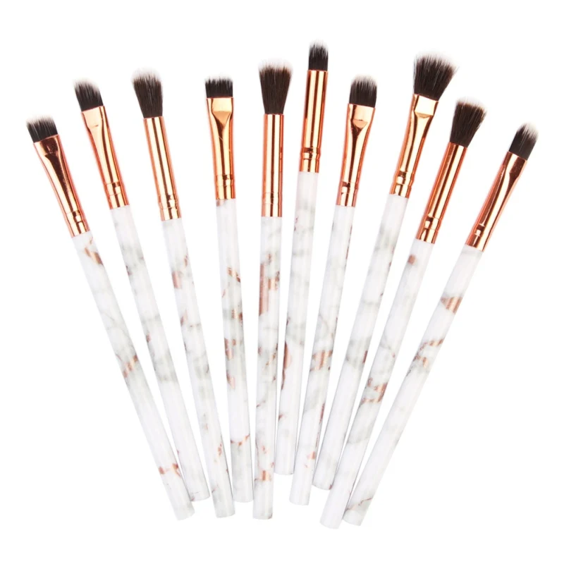 10pcs High Grade Eye Marble Makeup Brushes Set Blusher Face Eyeshadow Powder Foundation Concealer Tools
10pcs High Grade Eye Marble Makeup Brushes Set Blusher Face Eyeshadow Powder Foundation Concealer Tools