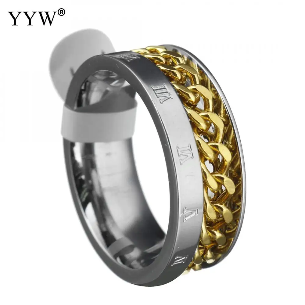 Stainless Steel Finger Rings Sexy Jewelry Unisex Rings With Chain Unique Design Anillos Mujer Anel Different Size For Choice 8mm
Stainless Steel Finger Rings Sexy Jewelry Unisex Rings With Chain Unique Design Anillos Mujer Anel Different Size For Choice 8mm