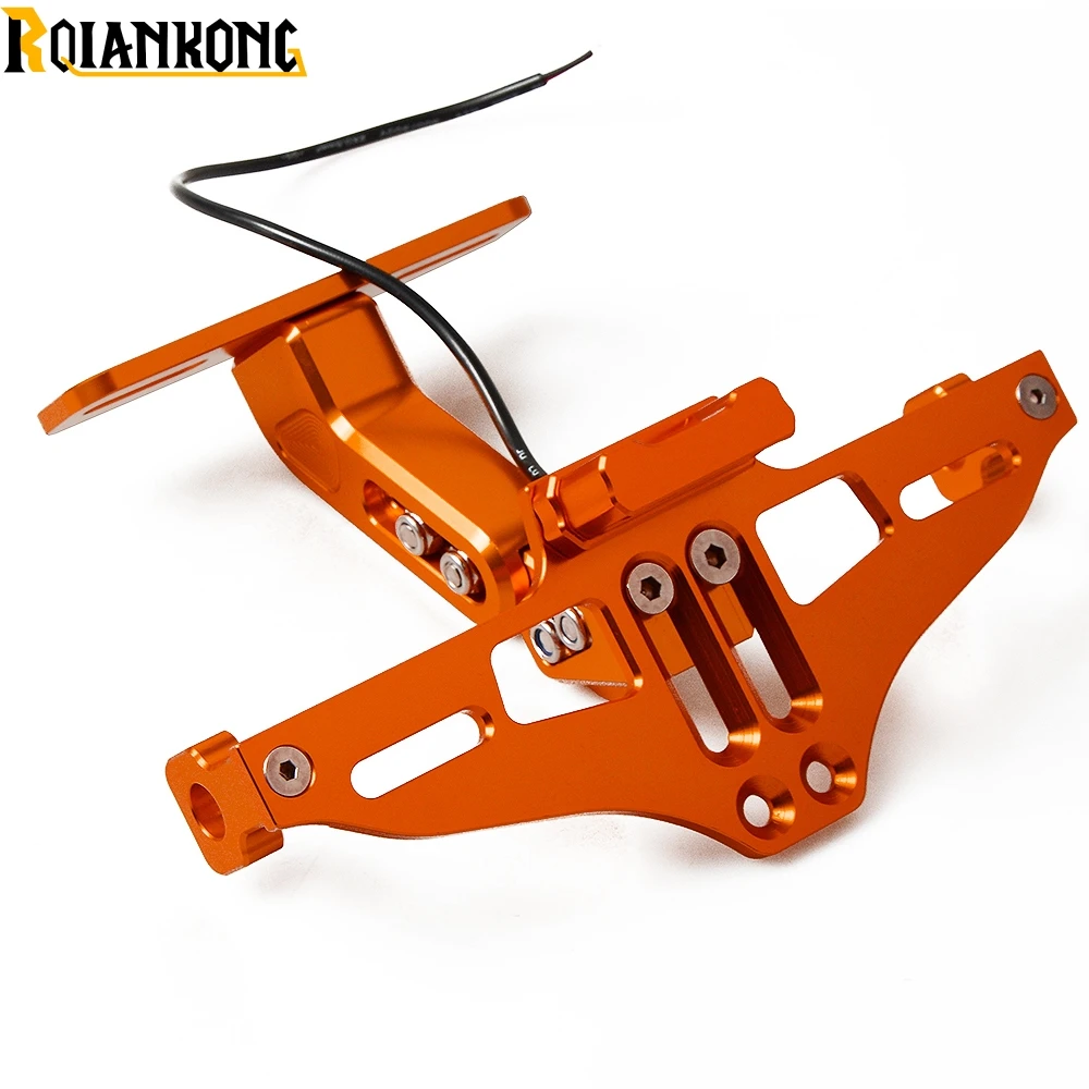 CNC алюминиевый держатель для заднего номерного знака мотоцикла со светодиодный светильник кой для RC8 RC8R RC125 125 990 SMR/SMT Super
CNC алюминиевый держатель для заднего номерного знака мотоцикла со светодиодный светильник кой для RC8 RC8R RC125 125 990 SMR/SMT Super