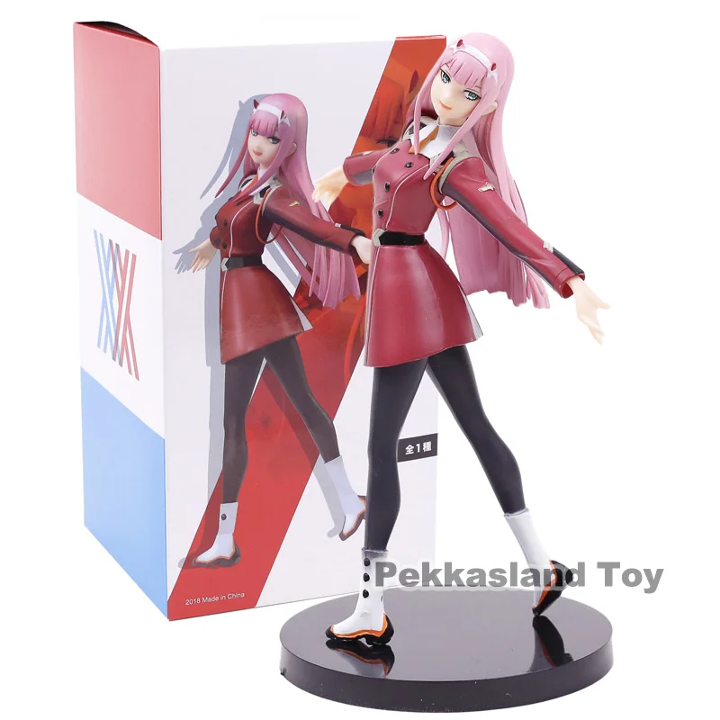 Коллекционная модель игрушки из ПВХ SEAG Zero Two DARLING in the FRANXX 02|Игровые фигурки и