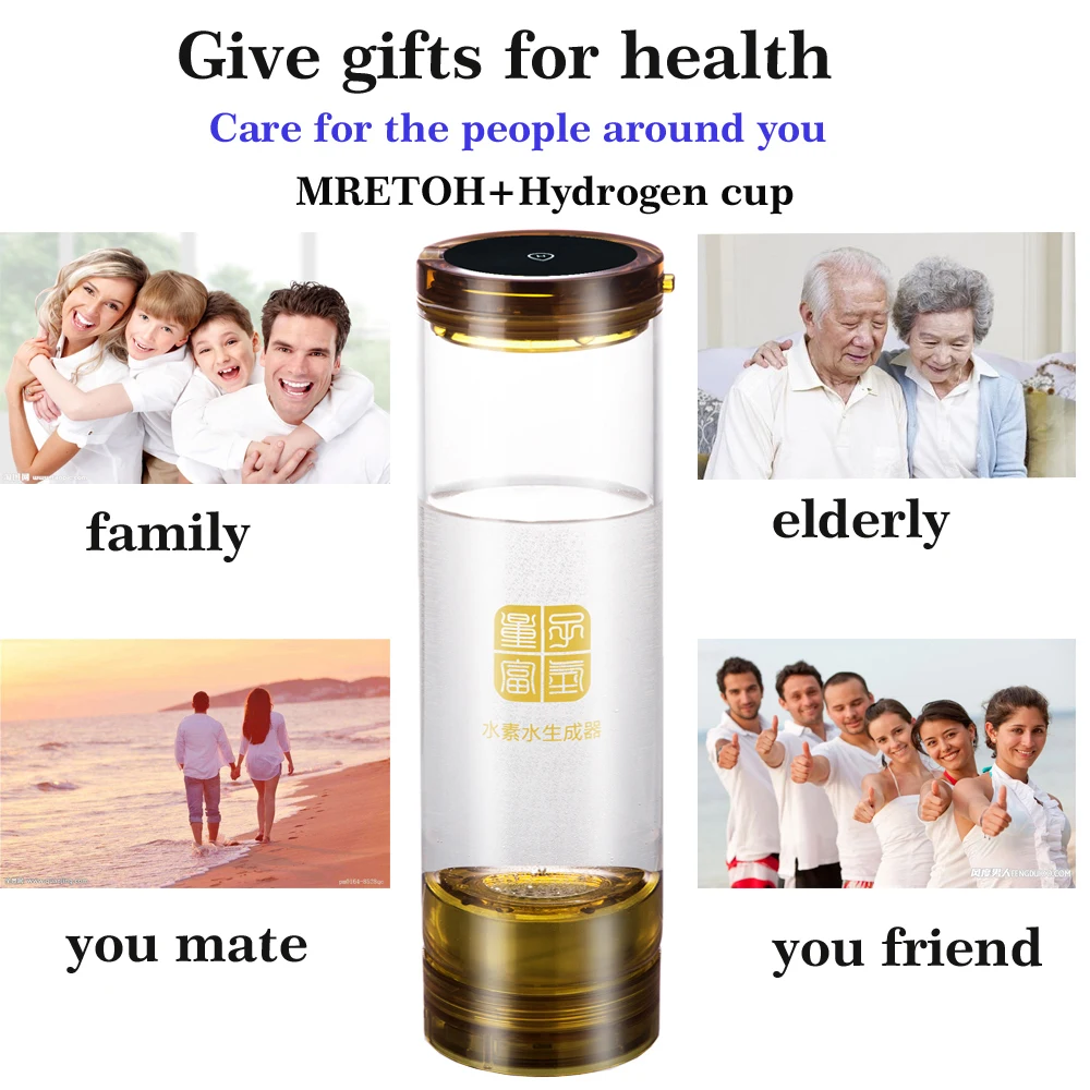 Electrolysis Hydrogen Rich Generator Built-In Acid Water Cavity Excrete Chlorine Healthy Anti-Aging Improve Immunity H2 Bottle
Electrolysis Hydrogen Rich Generator Built-In Acid Water Cavity Excrete Chlorine Healthy Anti-Aging Improve Immunity H2 Bottle