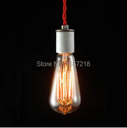 ST64 Retro LED/Incandescent Vintage Light Bulb DIY Handmade Edison Bulb Fixtures E27/220V/40W lamp Bulbs Pendant Lamps LRT15122
ST64 Retro LED/Incandescent Vintage Light Bulb DIY Handmade Edison Bulb Fixtures E27/220V/40W lamp Bulbs Pendant Lamps LRT15122