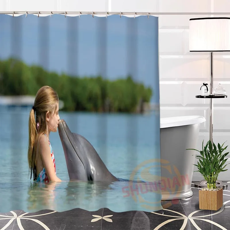 Best Nice Custom Ocean The Dolphin Shower Curtain Bath Curtain Waterproof Fabric For Bathroom MORE SIZE WJY#50
Best Nice Custom Ocean The Dolphin Shower Curtain Bath Curtain Waterproof Fabric For Bathroom MORE SIZE WJY#50
