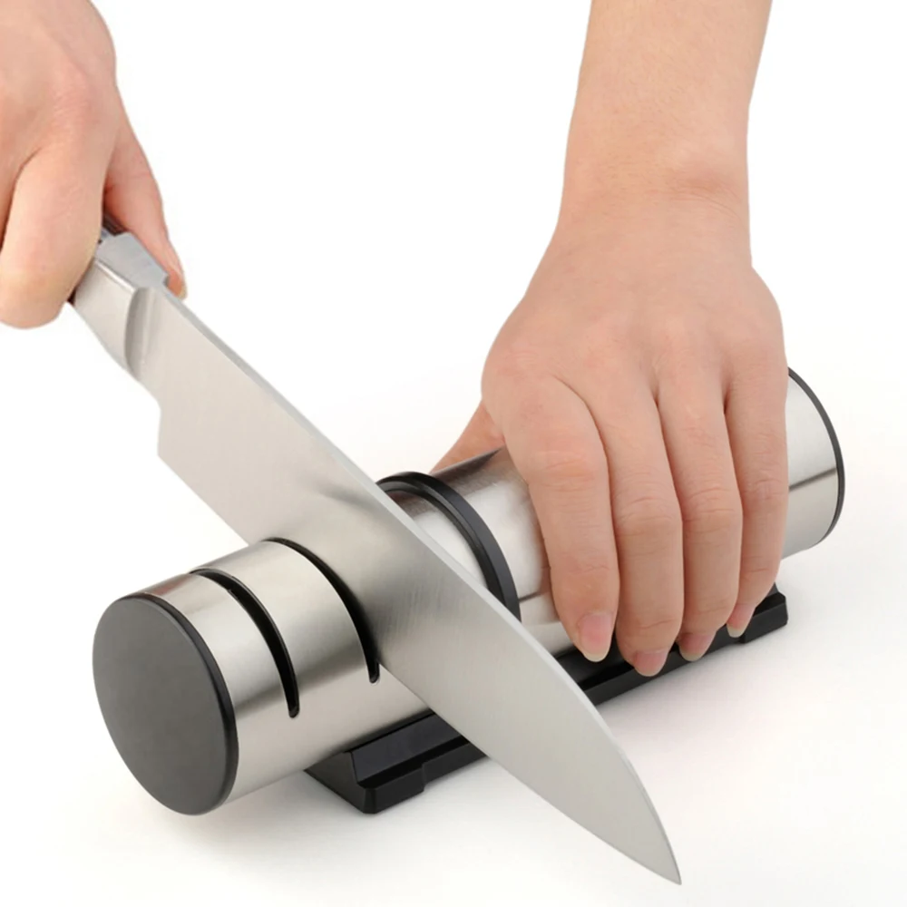 

Damask точилка для кухонных ножей 3 этапа Профессиональная кухонная заточка камня для ножей из нержавеющей стали Керамические Ножи Ножницы