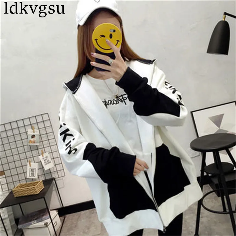2022 Spring Autumn Jackets Women's Hooded Coats Casual BF Girls Hoodies & Sweatershirts Female Print Short Top A942
2022 Spring Autumn Jackets Women's Hooded Coats Casual BF Girls Hoodies & Sweatershirts Female Print Short Top A942