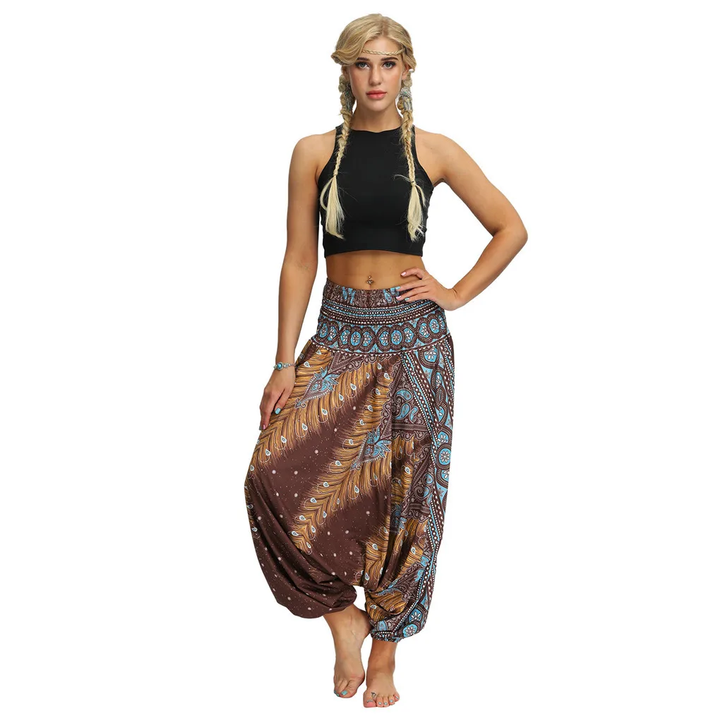 Sexy High Waist Sport Leggings Women Casual Loose Trousers Baggy Boho Aladdin Jumpsuit Pants Squat Proof Pants
Sexy High Waist Sport Leggings Women Casual Loose Trousers Baggy Boho Aladdin Jumpsuit Pants Squat Proof Pants
