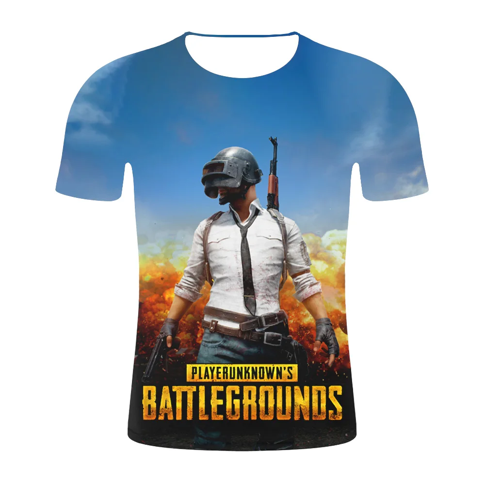 Горячая игра PUBG Мужская 3D футболка/wo для мужчин Aikooki Мода Playerunknown's поле боя