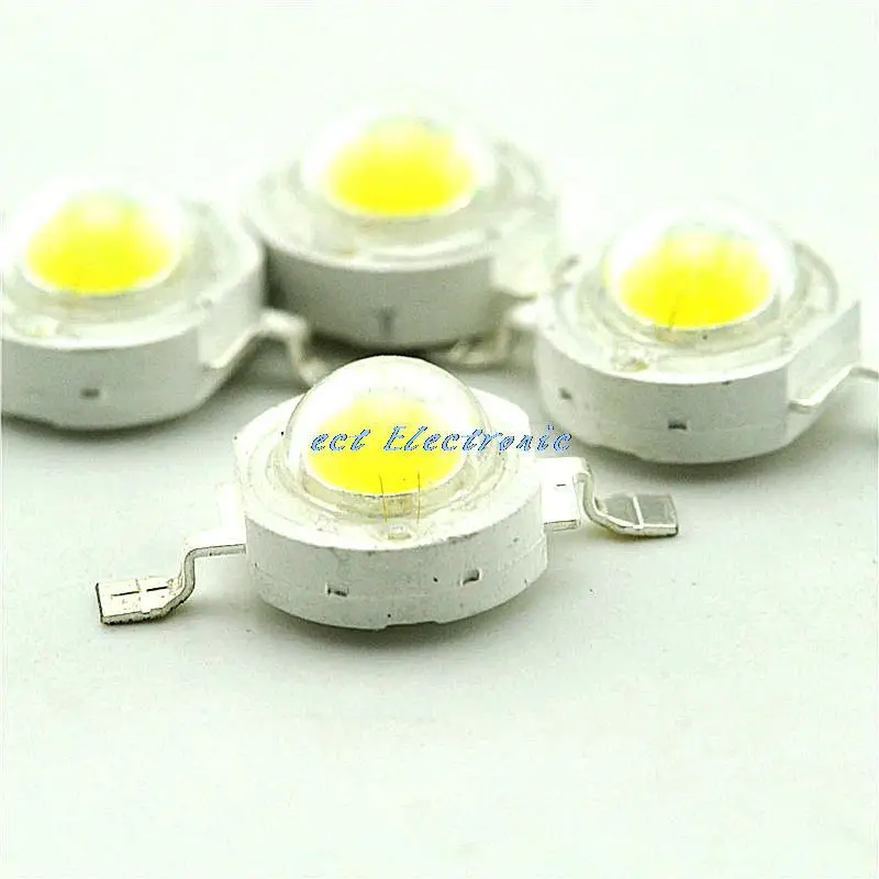 

3W white light high power LED lamp beads white astigmatism LED 160-180LM (10pcs)