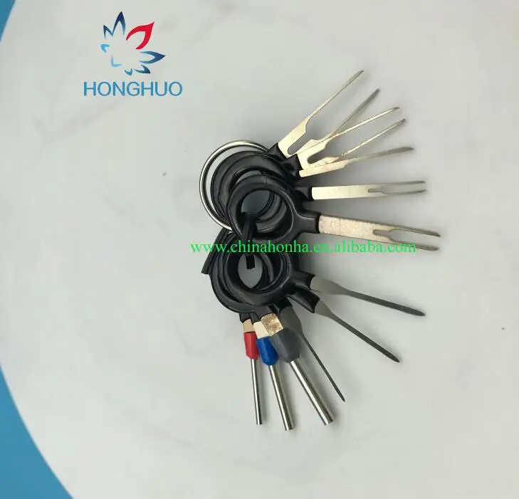 11 pcs Auto Car Plug Circuit Board Wire Harness Terminal Extraction Pick Connector Crimp Pin Back Needle Remove Tool
11 pcs Auto Car Plug Circuit Board Wire Harness Terminal Extraction Pick Connector Crimp Pin Back Needle Remove Tool
