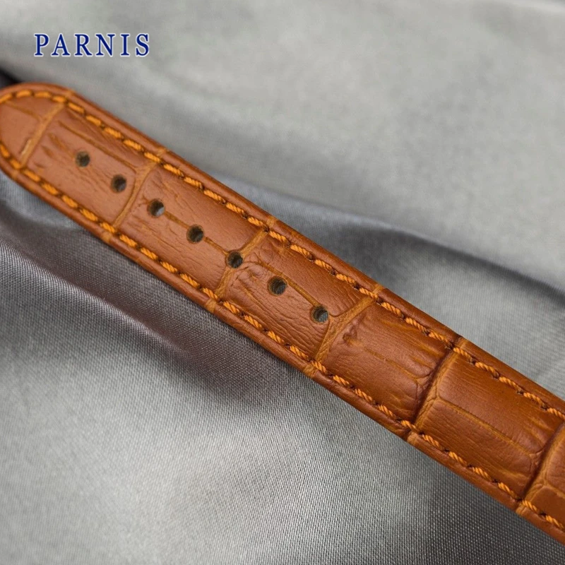 Womens 27mm Parnis Coffee Dial Gold Hands Sapphire Crystal Japan Miyota Movement Watch Automatic Self-Wind Mechanical Wristwatch
Womens 27mm Parnis Coffee Dial Gold Hands Sapphire Crystal Japan Miyota Movement Watch Automatic Self-Wind Mechanical Wristwatch