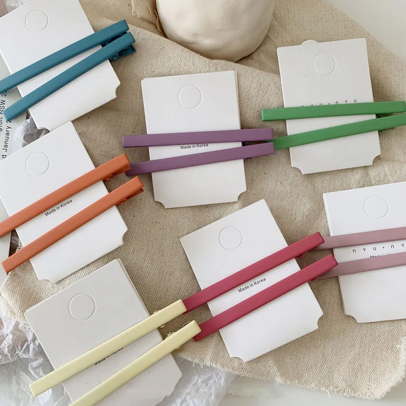 2pcs/set Girls Hair Clips for Hair Styling Matte Scrub Resin Pin Children Women Kids Hairpins Hair Accessories Drop Shipping
2pcs/set Girls Hair Clips for Hair Styling Matte Scrub Resin Pin Children Women Kids Hairpins Hair Accessories Drop Shipping