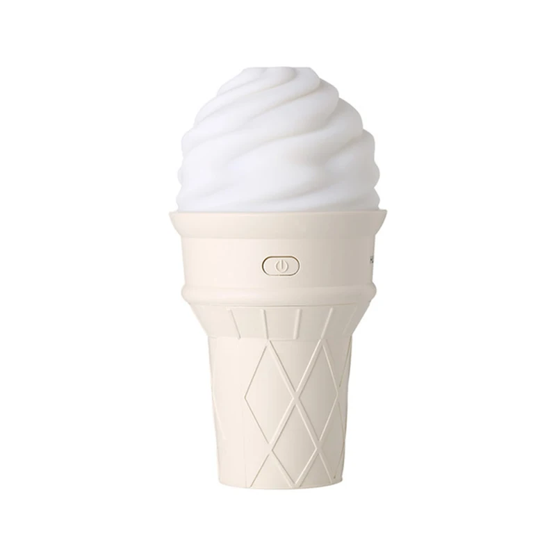 DEKAXI Mini USB aroma humidifier 90ml aromatherapy ice cream LED electric essential oil diffuser creative sprayer | Бытовая техника
