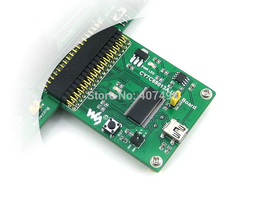CY7C68013A Board EZ-USB FX2LP CY7C68013A USB Module with Embedded 8051 &24LC64 (EEPROM) onboard USB Communication Module Kit
CY7C68013A Board EZ-USB FX2LP CY7C68013A USB Module with Embedded 8051 &24LC64 (EEPROM) onboard USB Communication Module Kit
