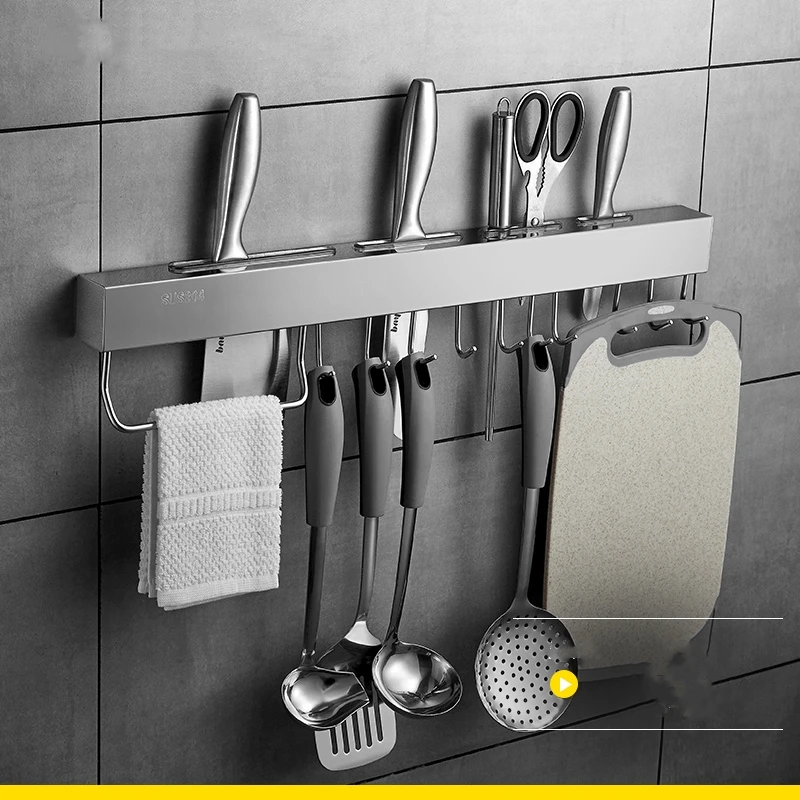304 Stainless Steel Knife Holder Kitchen Utensils Storage Shelf Kitchen Shelf Kitchen Knives & Accessories send from Russia
304 Stainless Steel Knife Holder Kitchen Utensils Storage Shelf Kitchen Shelf Kitchen Knives & Accessories send from Russia