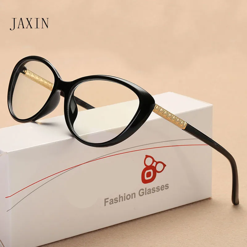 JAXIN Fashion cat eye flat mirror ladies brand design glasses women cute sexy retro transparent glasses UV400 moda mujer 2018
JAXIN Fashion cat eye flat mirror ladies brand design glasses women cute sexy retro transparent glasses UV400 moda mujer 2018