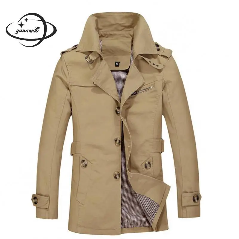 M-5xl Mens Trench Coat Spring Autumn Male Jacket Overcoat Clothing Long Single Breasted Turn Down Collar Windbreaker Clothes Y65
M-5xl Mens Trench Coat Spring Autumn Male Jacket Overcoat Clothing Long Single Breasted Turn Down Collar Windbreaker Clothes Y65