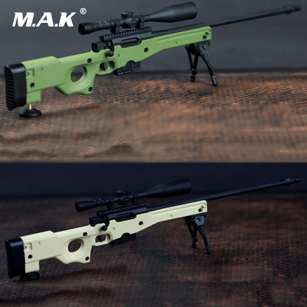 1/6 Soldier Accessory Weapon Toy AWM/L96A1 Green/Sand Color Sniper Rifle Gun Collection Model Mini Toys for 12'' Action Figure
1/6 Soldier Accessory Weapon Toy AWM/L96A1 Green/Sand Color Sniper Rifle Gun Collection Model Mini Toys for 12'' Action Figure