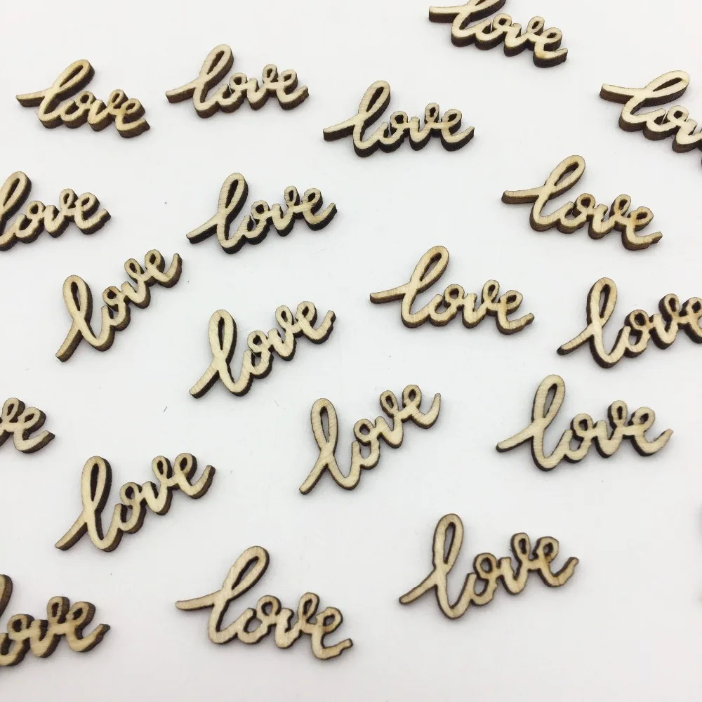 100pcs 25mm Rustic Wooden Love Letters Craft Scrapbook Confetti Wedding Table Decorations
100pcs 25mm Rustic Wooden Love Letters Craft Scrapbook Confetti Wedding Table Decorations