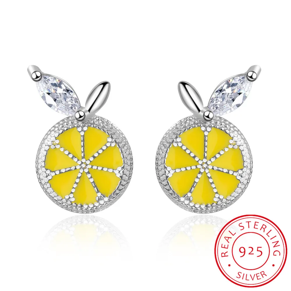925 silver needle Cute Yellow Enamel Lemon Shape Stud Earrings For Women Sterling-silver-jewelry Studs Earring
925 silver needle Cute Yellow Enamel Lemon Shape Stud Earrings For Women Sterling-silver-jewelry Studs Earring