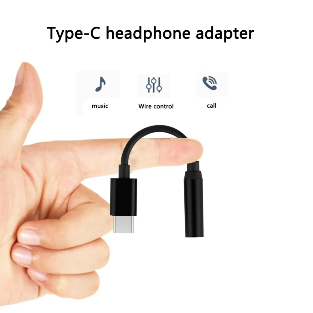 USB Type-C to 3.5mm Headphone Jack AUX Audio Cable Adapter for Samsung LG Nexus Oneplus Nokia Xiaomi Huawei Type C Smart Phones
USB Type-C to 3.5mm Headphone Jack AUX Audio Cable Adapter for Samsung LG Nexus Oneplus Nokia Xiaomi Huawei Type C Smart Phones