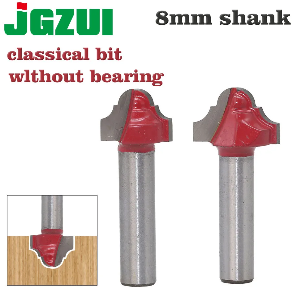 1/2 "классический бит без подшипника 8" хвостовик|router bit|1/2" router bitsrouter bit 8 |