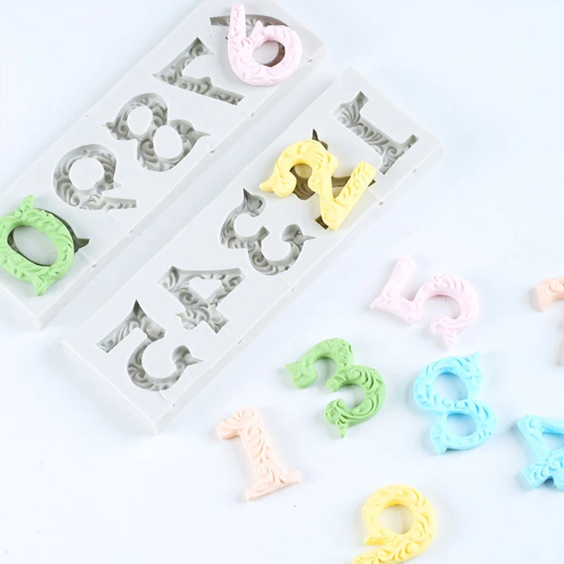 Цифровая рельефная форма для леденцов, силиконовая форма для помадки, инструмент для украшения тортов, искусственные формы для выпечки 
Цифровая рельефная форма для леденцов, силиконовая форма для помадки, инструмент для украшения тортов, искусственные формы для выпечки