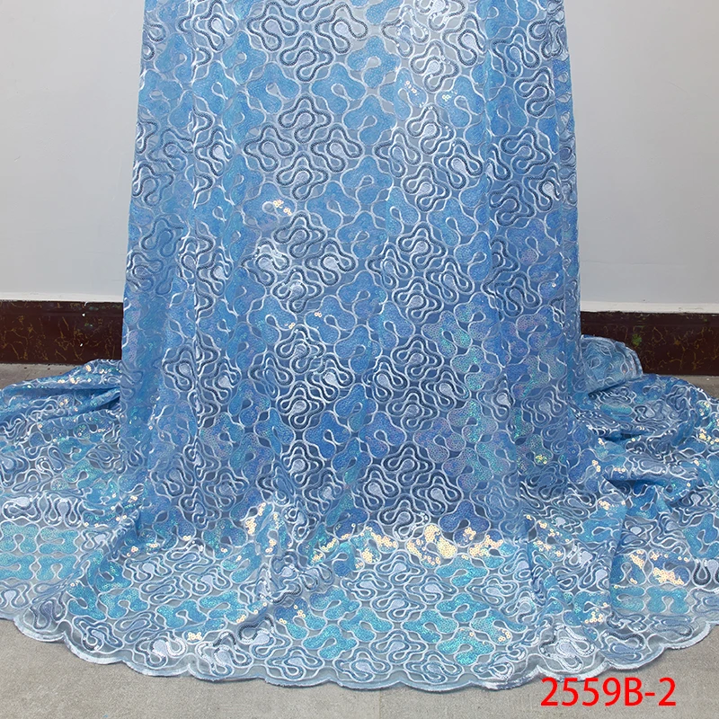 Nigerian Net Lace Fabric Latest Popular Sequin Lace Fabric High Quality Lace Fabric Dress for Woman Wedding Evening APW2559B-7
Nigerian Net Lace Fabric Latest Popular Sequin Lace Fabric High Quality Lace Fabric Dress for Woman Wedding Evening APW2559B-7