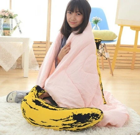 Plush blanket 1pc 150cm simulation banana air conditioning car rest head pillow cushion stuffed toy creative gift for baby
Plush blanket 1pc 150cm simulation banana air conditioning car rest head pillow cushion stuffed toy creative gift for baby