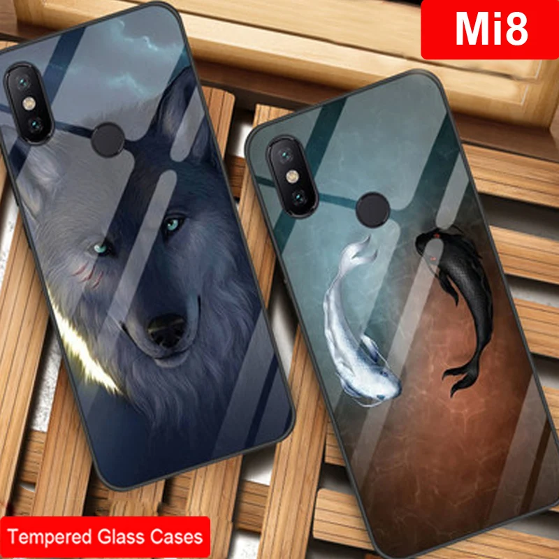 XiaomiMi8 Cartoon Tempered Glass Cases Back Cover For Xiaomi Mi 8 Shell Silicone Frame Case For Xiaomi Mi 8 Funda CoqueMi8
XiaomiMi8 Cartoon Tempered Glass Cases Back Cover For Xiaomi Mi 8 Shell Silicone Frame Case For Xiaomi Mi 8 Funda CoqueMi8