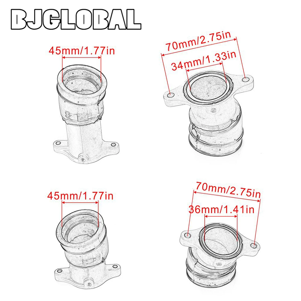 Motorcycle Carburetor Manifold Interface Carburetter Intake Pipe Adapters Connector For Honda CX500 CX500C Custom CX500D Deluxe
Motorcycle Carburetor Manifold Interface Carburetter Intake Pipe Adapters Connector For Honda CX500 CX500C Custom CX500D Deluxe