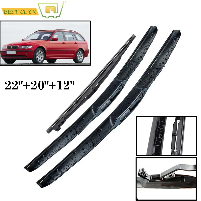 Щетки стеклоочистителя Misima для BMW 3 серии E46 1998 2006 1999 2000 2001 2002 2003 2004|wiper blade|windscreen wiper