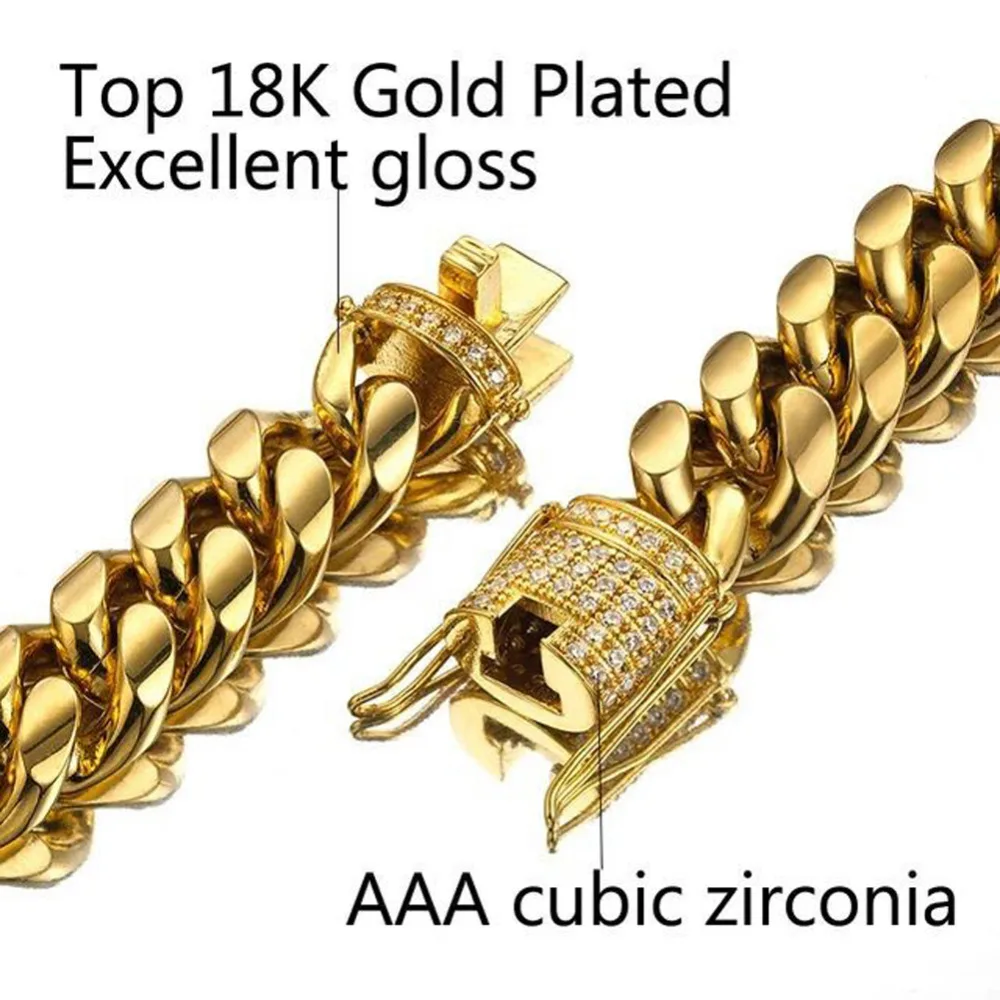 14mm width Men Boy teen Gold Stainless Steel Hip Hop Curb Cuban Link Chain Necklace or Bracelet Rhinestone Clasp
14mm width Men Boy teen Gold Stainless Steel Hip Hop Curb Cuban Link Chain Necklace or Bracelet Rhinestone Clasp