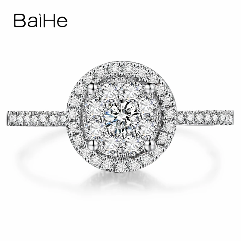 BAIHE Solid 18k White Gold SI/H Natural Diamond Ring Women Wedding Engagement Fine Jewelry Making Diamant-Ring ナチュラルダイヤモンドリング
BAIHE Solid 18k White Gold SI/H Natural Diamond Ring Women Wedding Engagement Fine Jewelry Making Diamant-Ring ナチュラルダイヤモンドリング