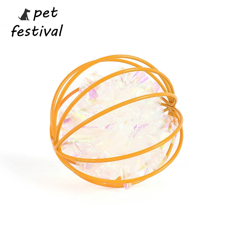 Pet Festival New Cat ball Toy Playing bell RatbellBall Cage Toy Hollow Out Round Pet Colorful Playing Ball Cat Toy
Pet Festival New Cat ball Toy Playing bell RatbellBall Cage Toy Hollow Out Round Pet Colorful Playing Ball Cat Toy