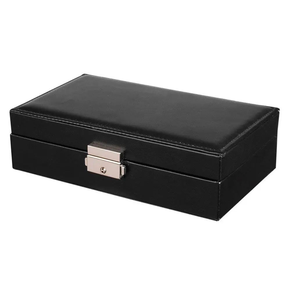 New Fashion Style Women PU Leather Solid Lock Portable Jewelry Box Travel Packaging Storage Organizer
New Fashion Style Women PU Leather Solid Lock Portable Jewelry Box Travel Packaging Storage Organizer