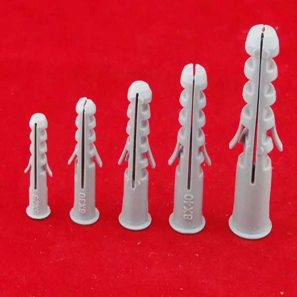 2017 freeshipping 100pcs/lot expand nail 4 5 6 7 8 10 12 14 16mm plastic wall-plug anchor
2017 freeshipping 100pcs/lot expand nail 4 5 6 7 8 10 12 14 16mm plastic wall-plug anchor