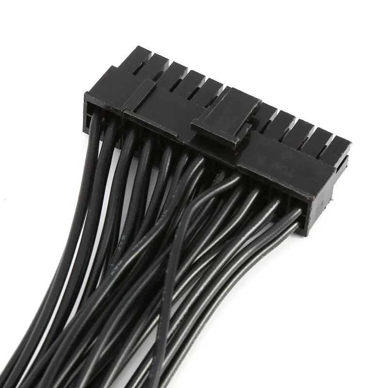 ATX Mining Motherboard Cable 30cm 24 Pin 20+4 Pin Dual PSU Power Supply Splitter Extension Cable Connector
ATX Mining Motherboard Cable 30cm 24 Pin 20+4 Pin Dual PSU Power Supply Splitter Extension Cable Connector