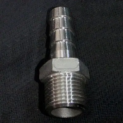 Hose Barb I/D 25mm x 3/4" BSP Male Thread 304 Stainless steel coupler Splicer Connector fitting for Fuel Gas Water
Hose Barb I/D 25mm x 3/4" BSP Male Thread 304 Stainless steel coupler Splicer Connector fitting for Fuel Gas Water