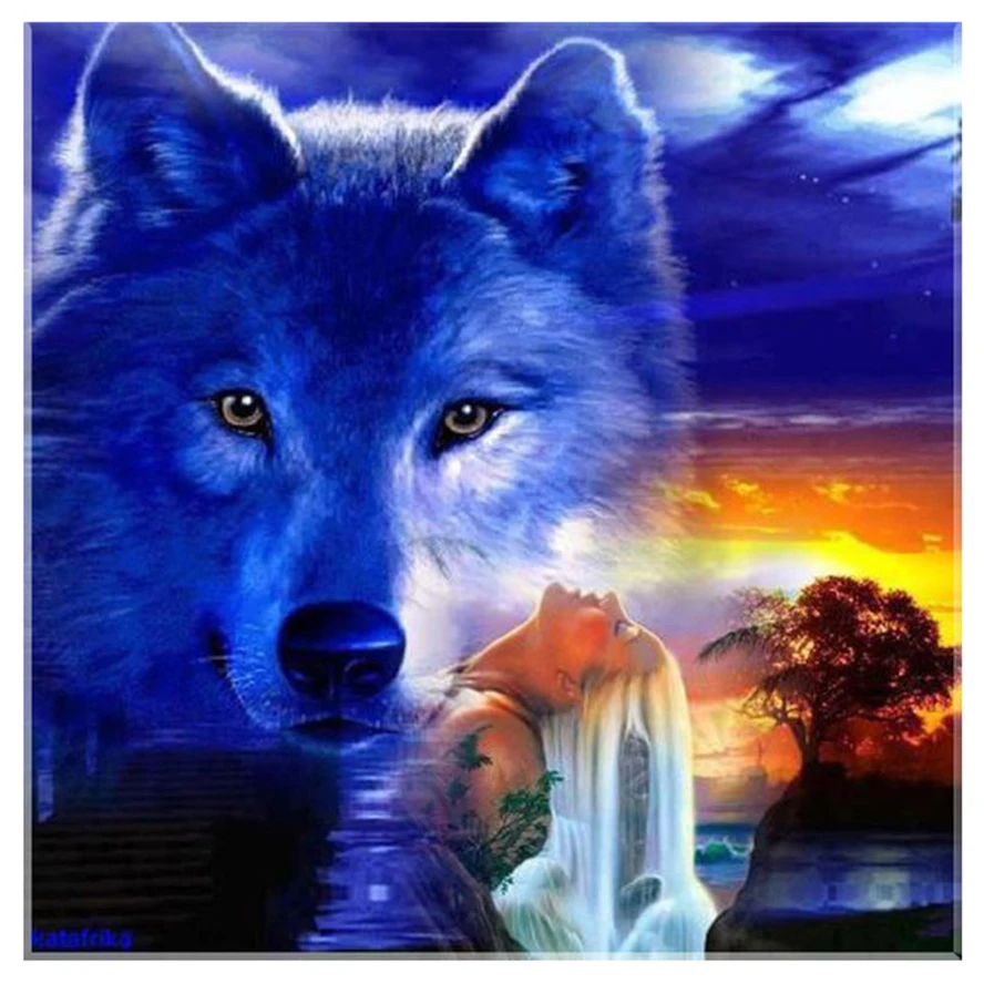 5D Diy Diamond Embroidery Wolf & Hair waterfall Diamond Painting Cross Stitch Full Square/round Drill Household Picture AS594
5D Diy Diamond Embroidery Wolf & Hair waterfall Diamond Painting Cross Stitch Full Square/round Drill Household Picture AS594