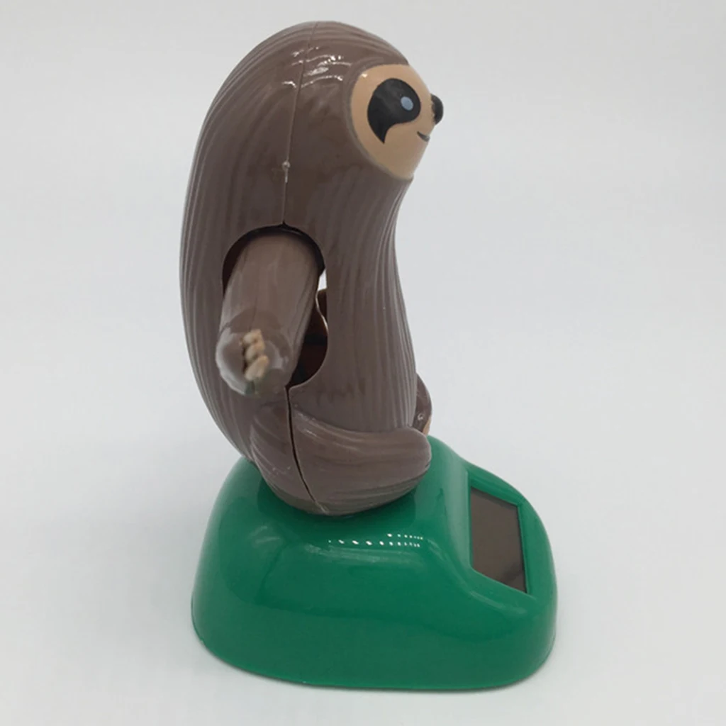 Novelty Solar Powered Bobbling Toy Shaking Hands Sloth Doll Solar Powered Sloth Toy Desk Gadget Home Decor Office/Car Ornament
Novelty Solar Powered Bobbling Toy Shaking Hands Sloth Doll Solar Powered Sloth Toy Desk Gadget Home Decor Office/Car Ornament